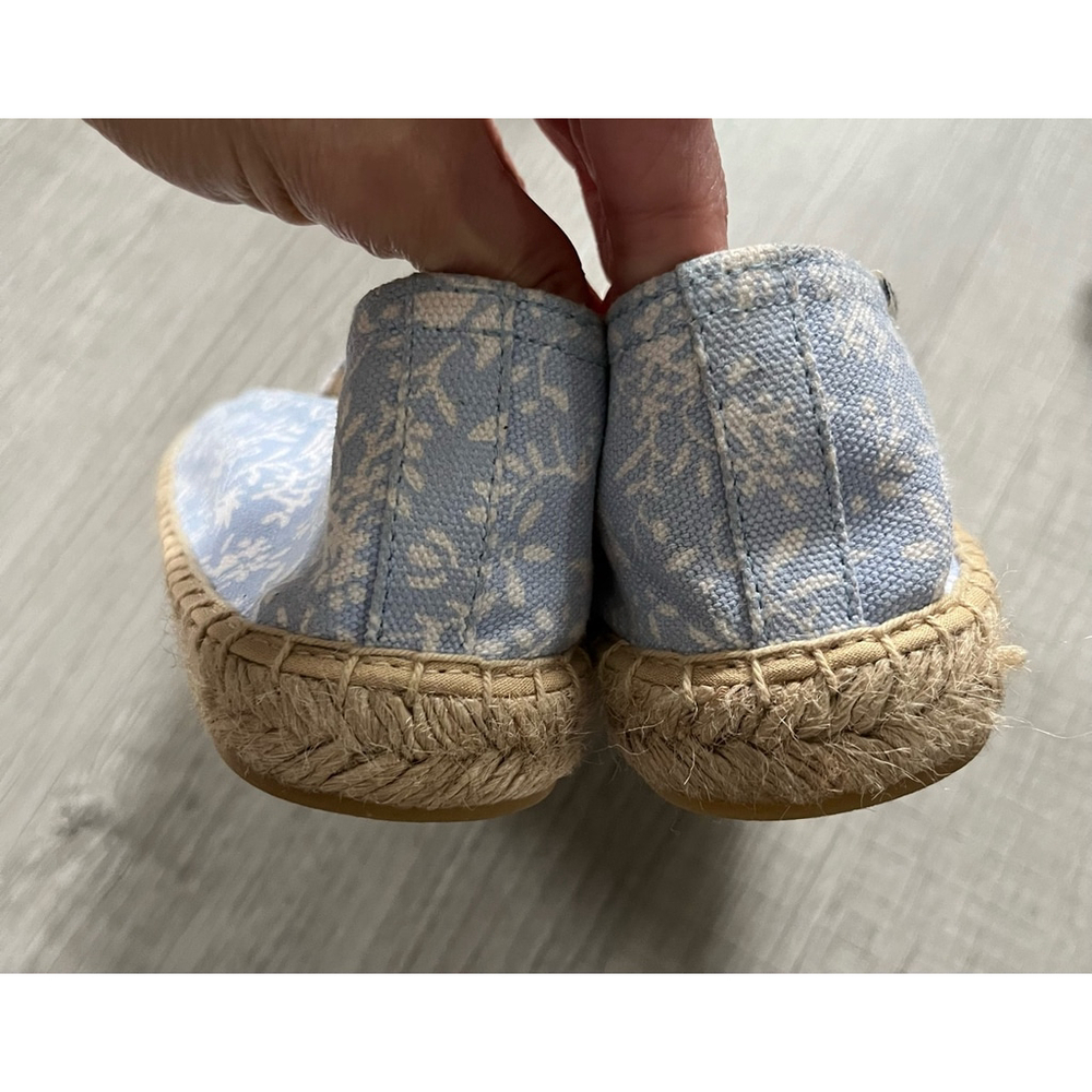 Soludos blue bonnet espadrille shoes size 8.5 - Picture 9 of 12